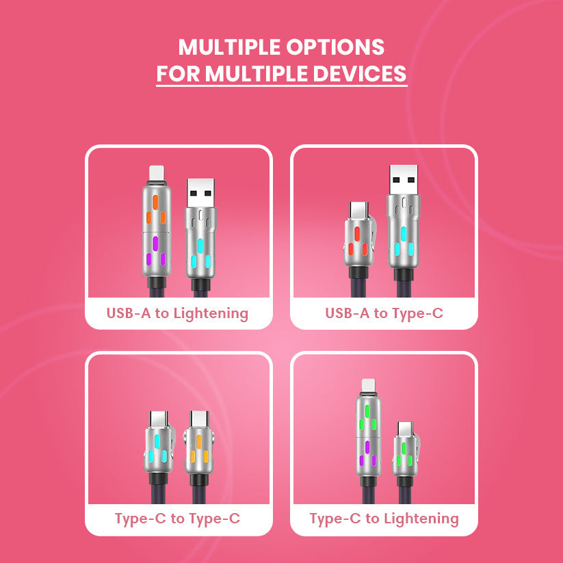 4 in 1 USB Charging Cable