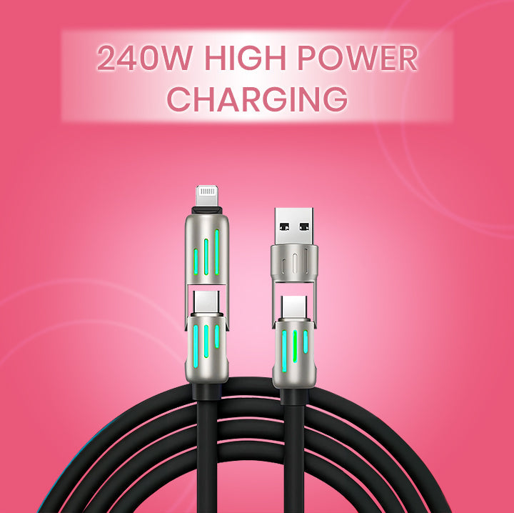 4 in 1 USB Charging Cable
